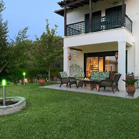 Detached Villa With Sea View Chaniotis Exterior foto