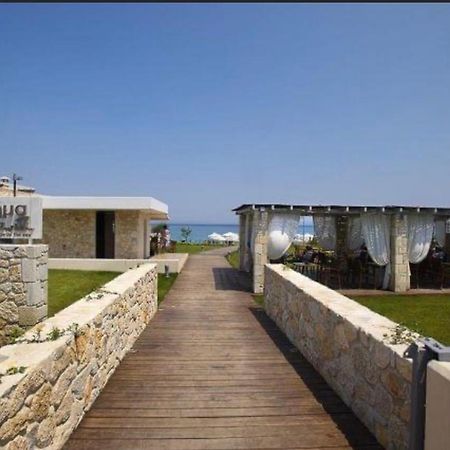 Detached Villa With Sea View Chaniotis Exterior foto