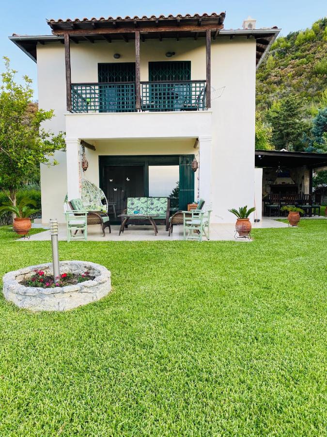 Detached Villa With Sea View Chaniotis Exterior foto