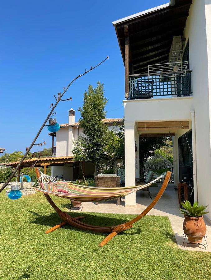 Detached Villa With Sea View Chaniotis Exterior foto