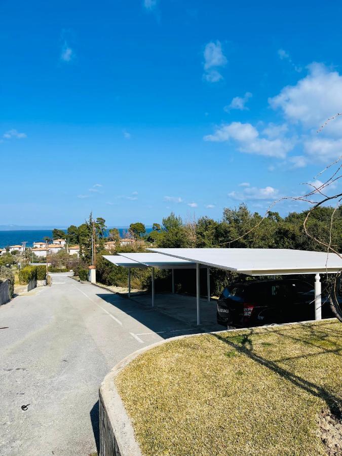 Detached Villa With Sea View Chaniotis Exterior foto